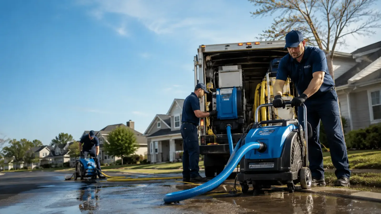 Flood Damage Cleanup in Mexico, MO